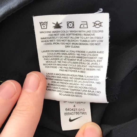 Nike Golf DRI-FIT with neon yellow detail, EUC - Picture 10 of 10